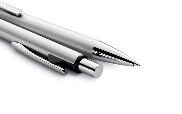 Pelikan Snap® Metallic K10 Kugelschreiber Silber – edles Metall-Etui