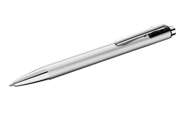 Pelikan Snap® Metallic K10 Kugelschreiber Silber – edles Metall-Etui
