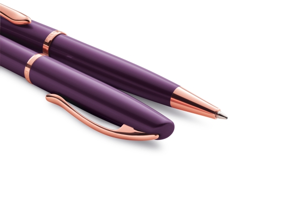 Pelikan Schreibset Jazz® Noble Elegance K/R36 Viola mit Gravur
