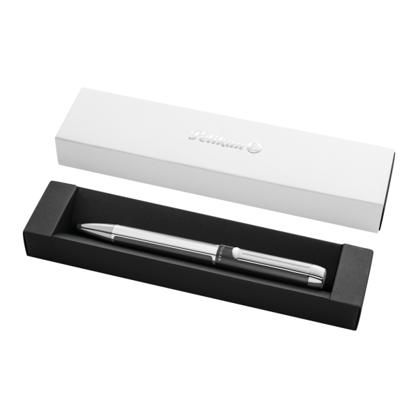 PELIKAN Kugelschreiber Pura® K40 Anthrazit mit Gravur