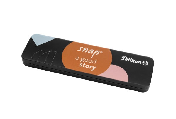 Pelikan Snap® Metallic K10 KugelschreiberTürkis – edles Metall-Etui