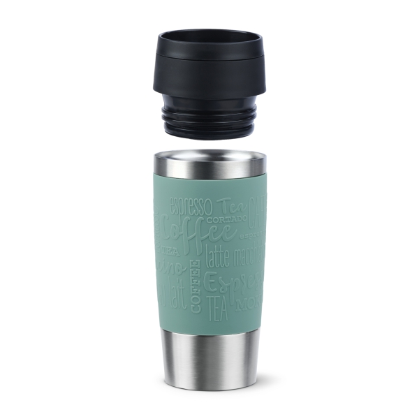 EMSA Thermobecher TRAVEL MUG Classic Petrol 360 ml mit Wunschgravur