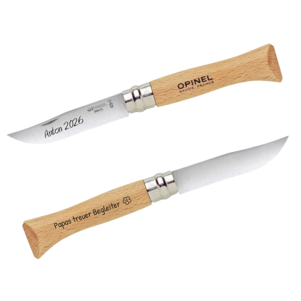 OPINEL No. 07 Taschenmesser Buchenholz