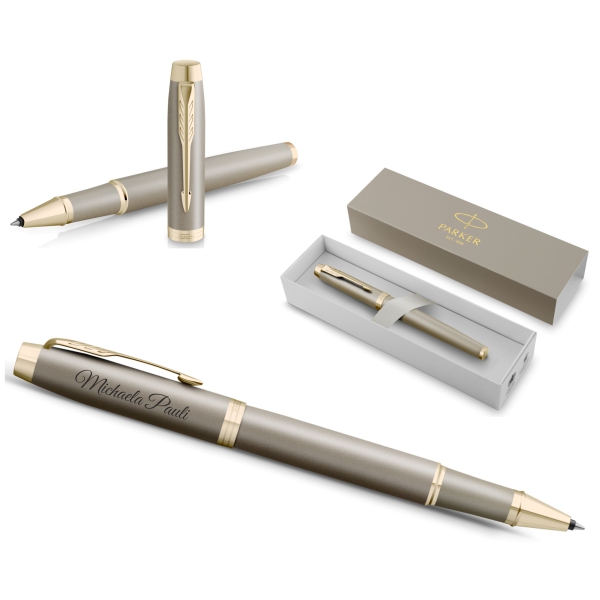 PARKER IM Rollerball The Finishing Touch Collection Sandstone