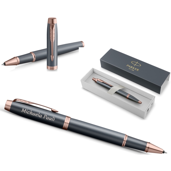 PARKER IM Rollerball The Finishing Touch Collection Slate