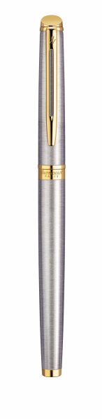 Waterman® Set aus Kugelschreiber und Rollerball Stainless Steel G.T.