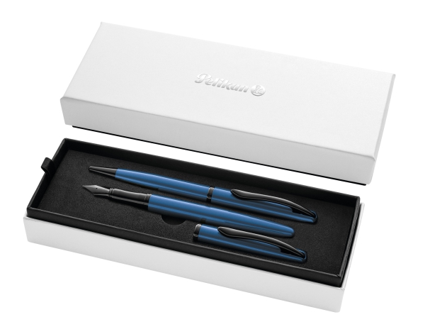 Pelikan Schreibset Jazz® Noble Elegance K/P36 Aquamarin mit Gravur