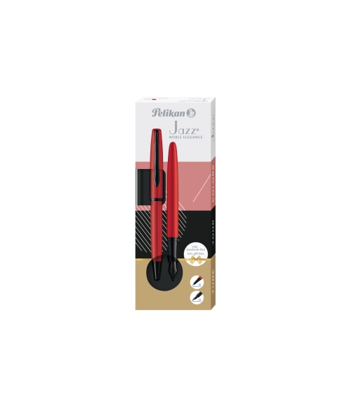 Pelikan Schreibset Jazz® Noble Elegance K/P36 Red mit Gravur