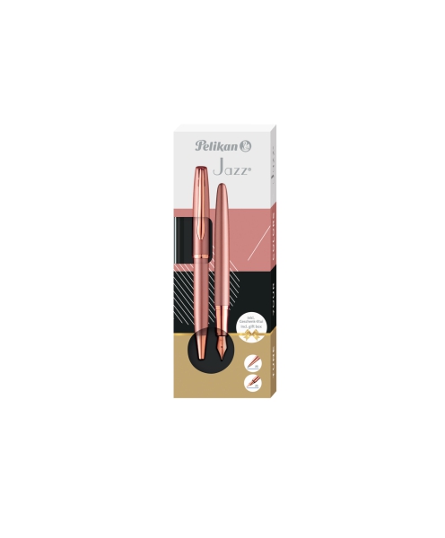 PELIKAN Schreibset Jazz® Noble Elegance K/P36 Pink Rose mit Gravur