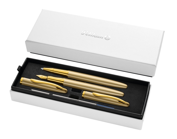 PELIKAN Füllhalter & Roller Jazz® Noble Elegance Gold