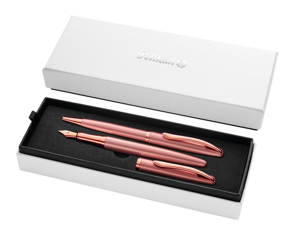 PELIKAN Schreibset Jazz® Noble Elegance K/P36 Pink Rose mit Gravur