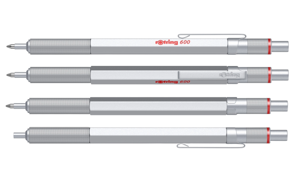 rOtring 600 Set Kugelschreiber & Bleistift silber