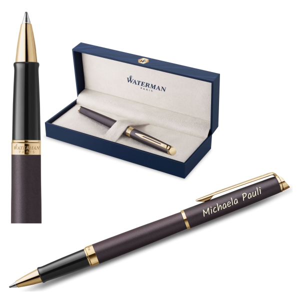 Waterman® Rollerball Hemisphere Lava Black G.T.