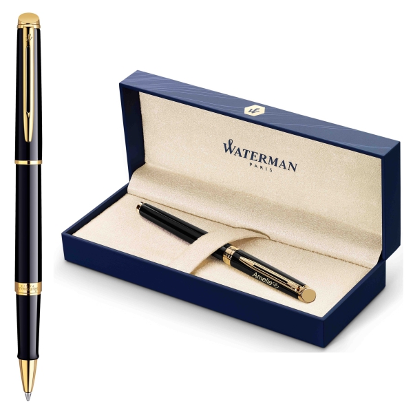 Waterman® Rollerball Hemisphere Black Lack G.T.