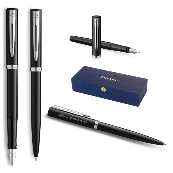 Waterman® Füllfederhalter & Kugelschreiber Impression Black C.T.