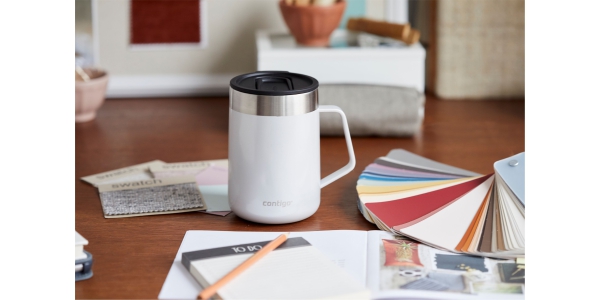 Streeterville THERMALOCK Desk Mug, 420 ml Salt