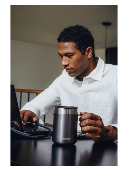 Streeterville THERMALOCK Desk Mug, 420 ml Salt