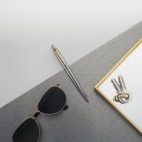 PARKER® Jotter Core Recycled Kugelschreiber Edelstahl G.C.