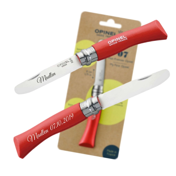 ‚Mein erstes Opinel‘ No. 07 rot