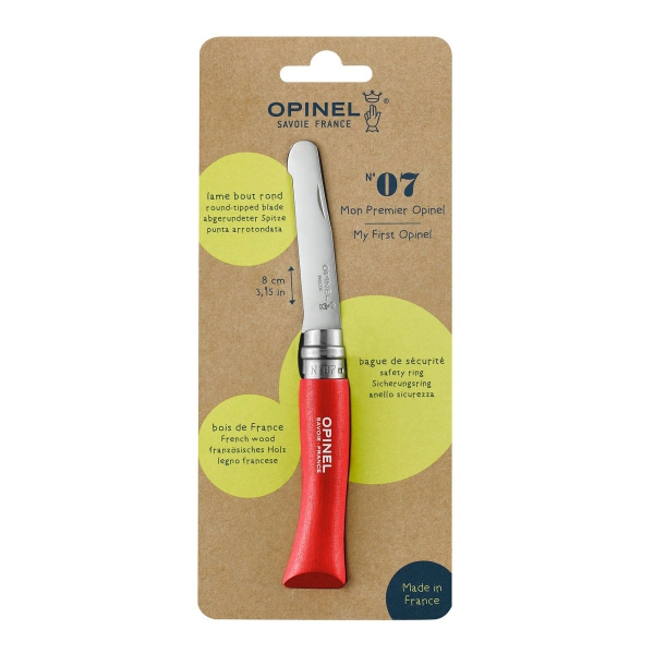 ‚Mein erstes Opinel‘ No. 07 rot