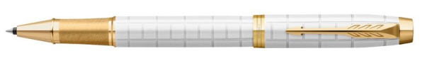 PARKER® IM Premium Schreibset Tintenroller und Kugelschreiber Pearl G.C.