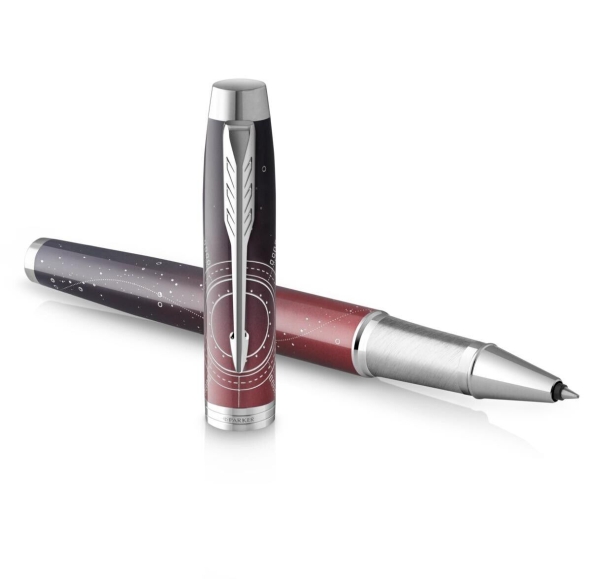 PARKER® IM Premium Schreibset Tintenroller und Kugelschreiber S.E. Portal (Red)