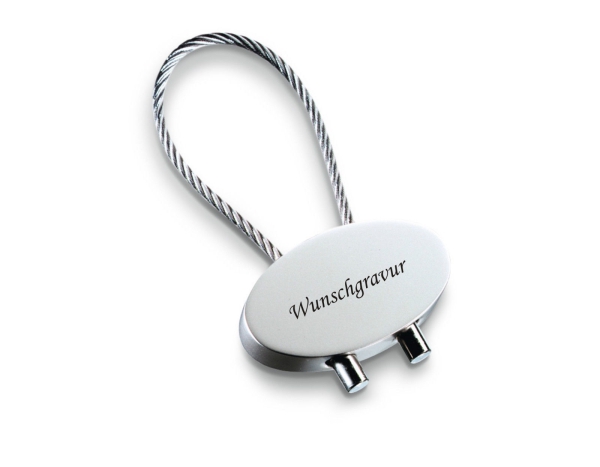 Schlüsselanhänger CABLE oval
