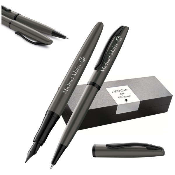 Pelikan Schreibset Jazz® Noble Elegance K/P36 Stone mit Gravur
