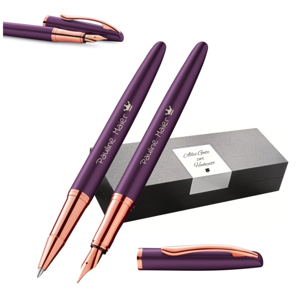 Pelikan Füllhalter & Roller Jazz® Noble Elegance Viola