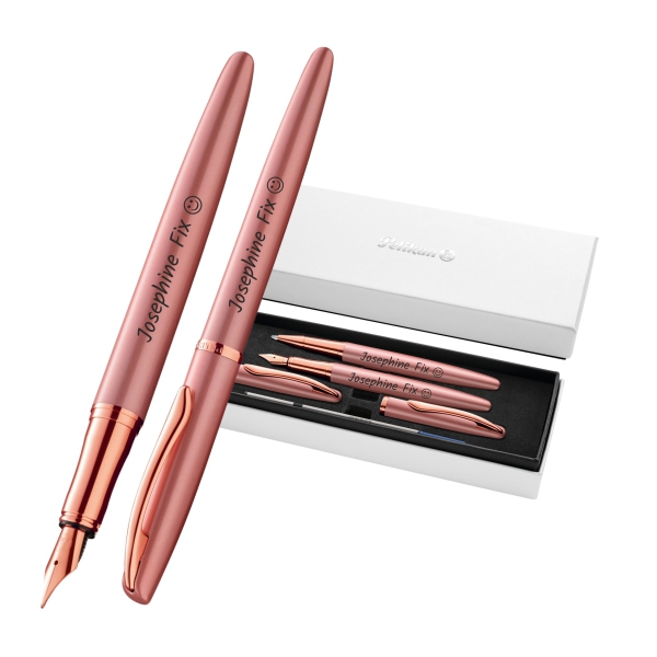 PELIKAN Füllhalter & Roller Jazz® Noble Elegance Pink Rose