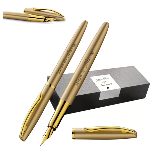 Pelikan Füllhalter & Roller Jazz® Noble Elegance Gold Gelb