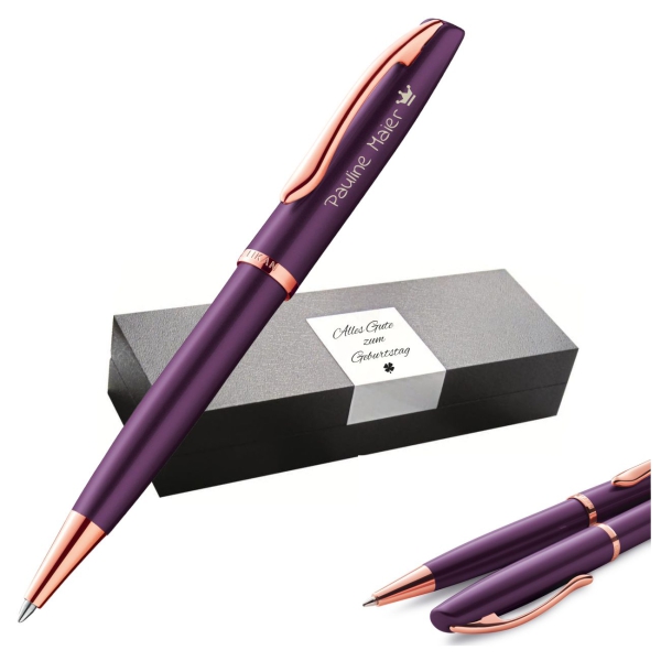 Pelikan Kugelschreiber Jazz® Noble Elegance K36  Viola mit Gravur