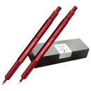 rOtring 600 Set Kugelschreiber & Bleistift rot mit Etui