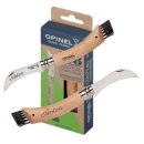 Opinel Pilzmesser No. 08 mit Bürste – Klappmesser für Pilzsammler