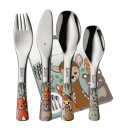 WMF 4 tlg. Kinderbesteck Waldfreunde / Forest Friends